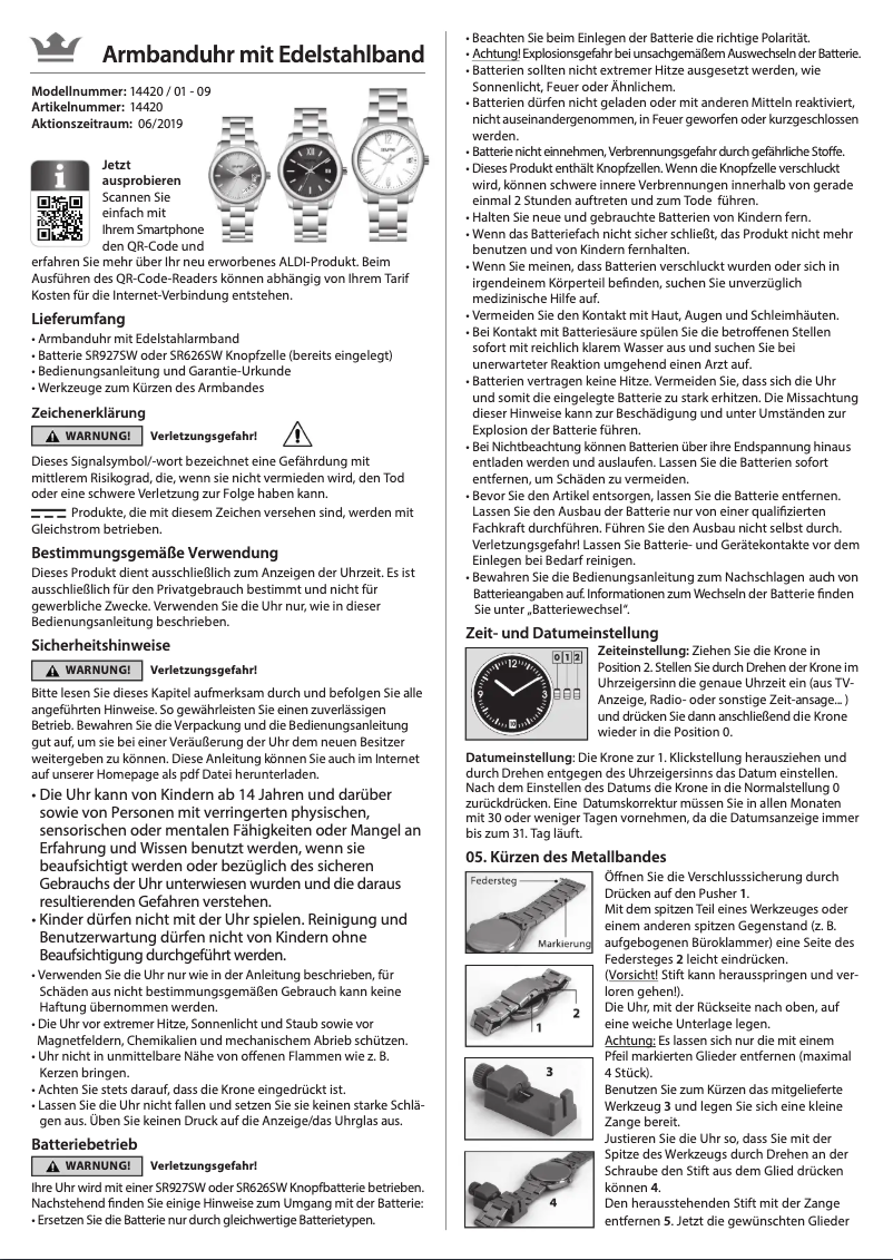 Page 1 de la notice Manuel utilisateur Sempre 14420