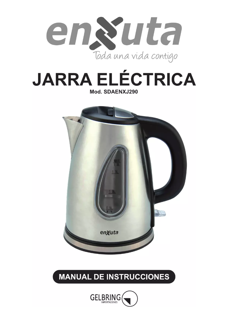 Page n°1 - Manuel utilisateur Enxuta SDAENXJ290