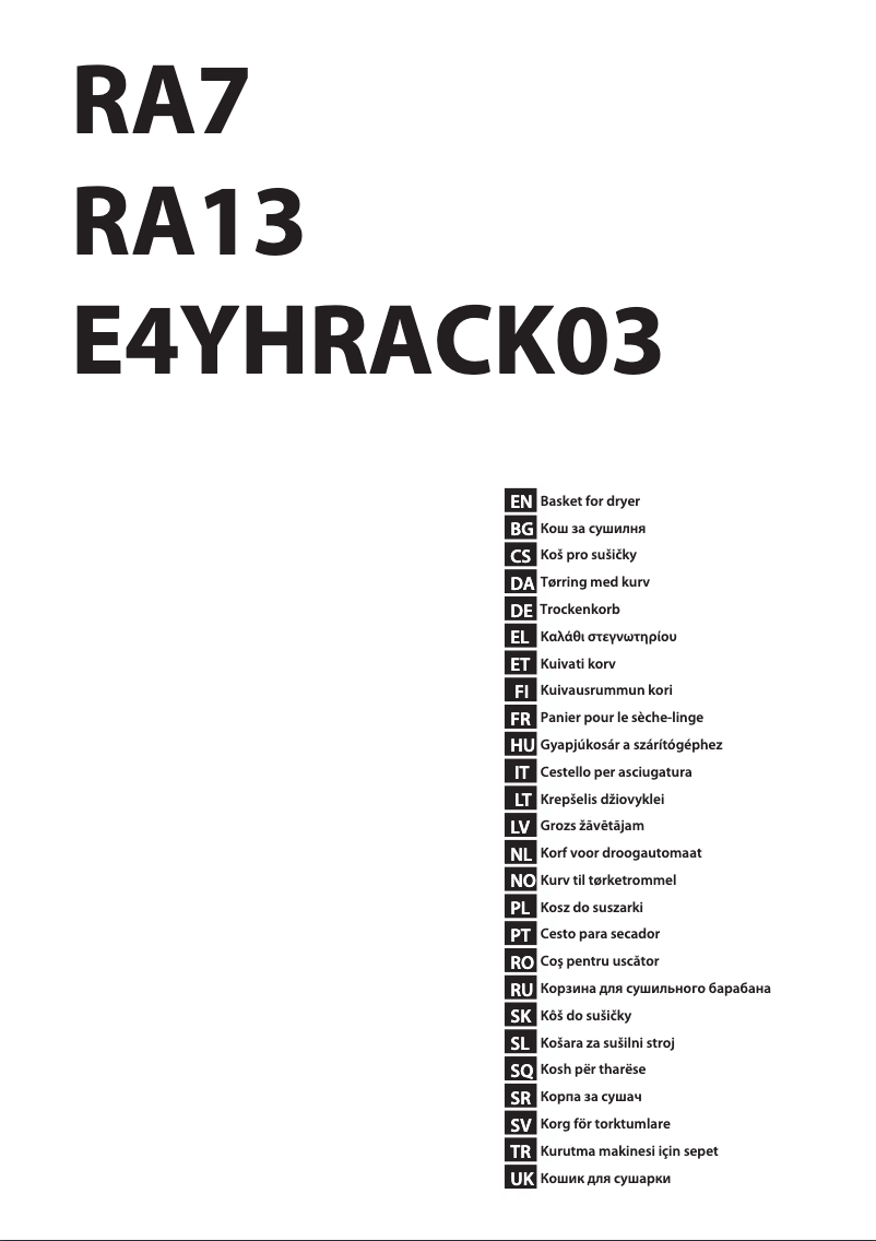 Page 1 de la notice Guide d'installation Electrolux EDH3488GDE