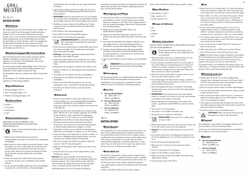 Image de la première page du manuel de l'appareil IAN 389094