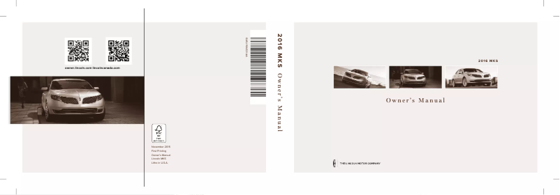 Image de la première page du manuel de l'appareil MKS (2016)