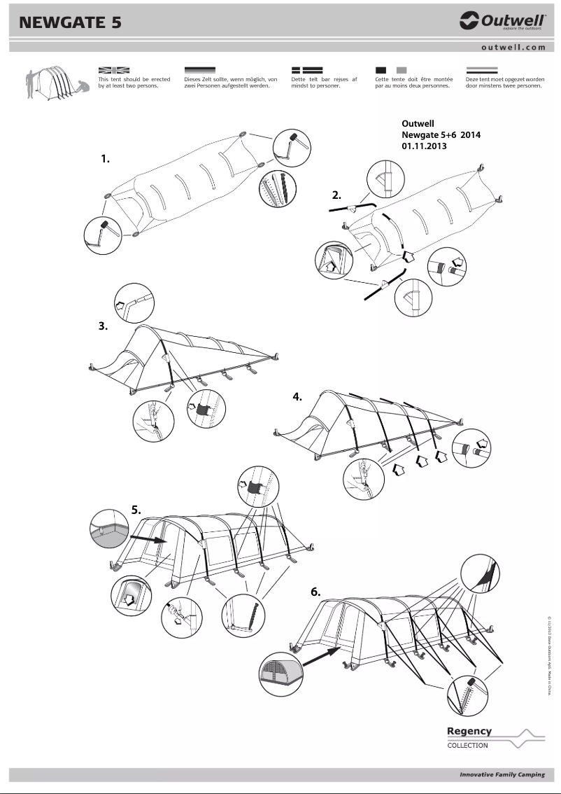 Imagen de la primera página del manual del dispositivo Newgate 5
