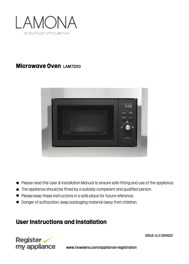 Image de la première page du manuel de l'appareil LAM7200