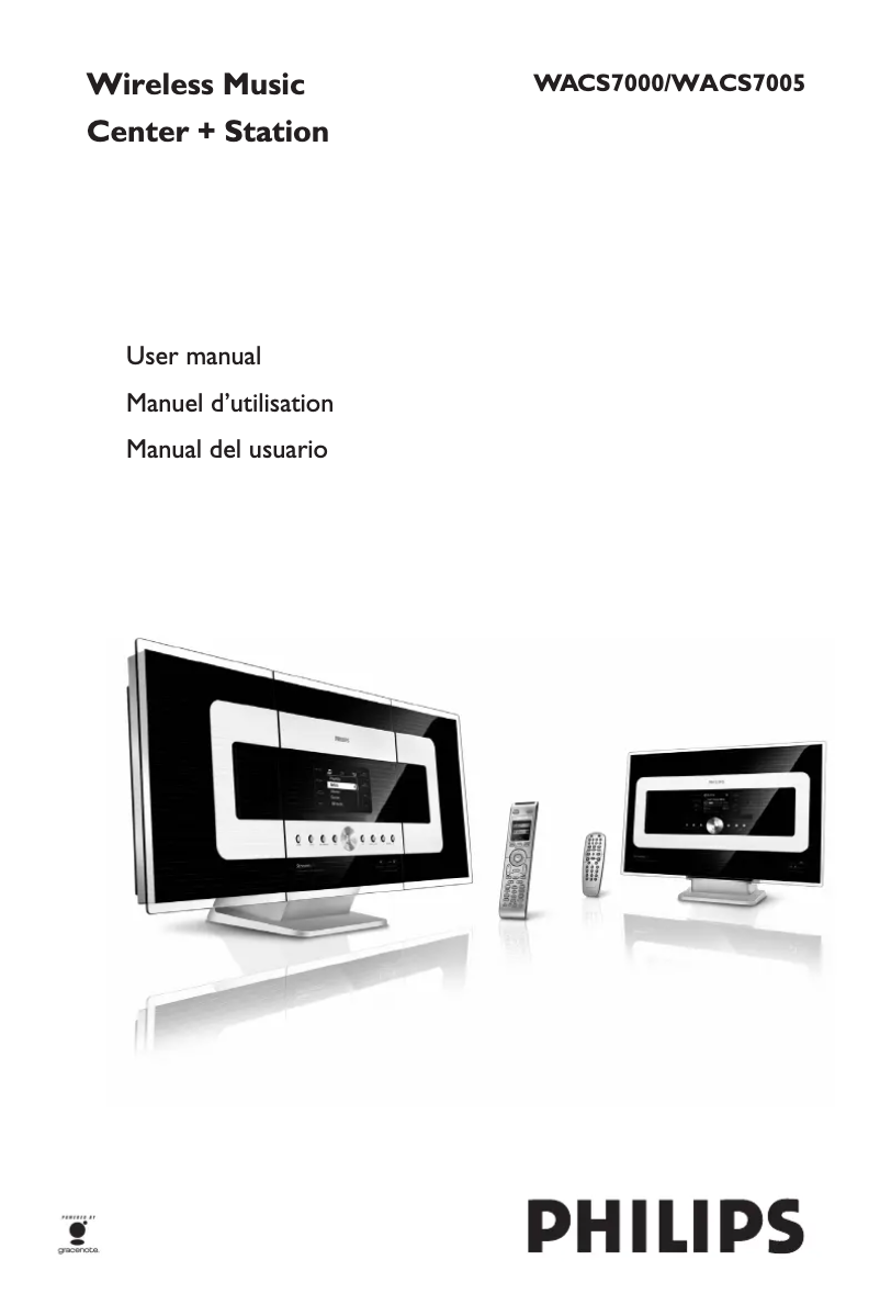 Página 1 del manual Manual de usuario Philips WACS7005