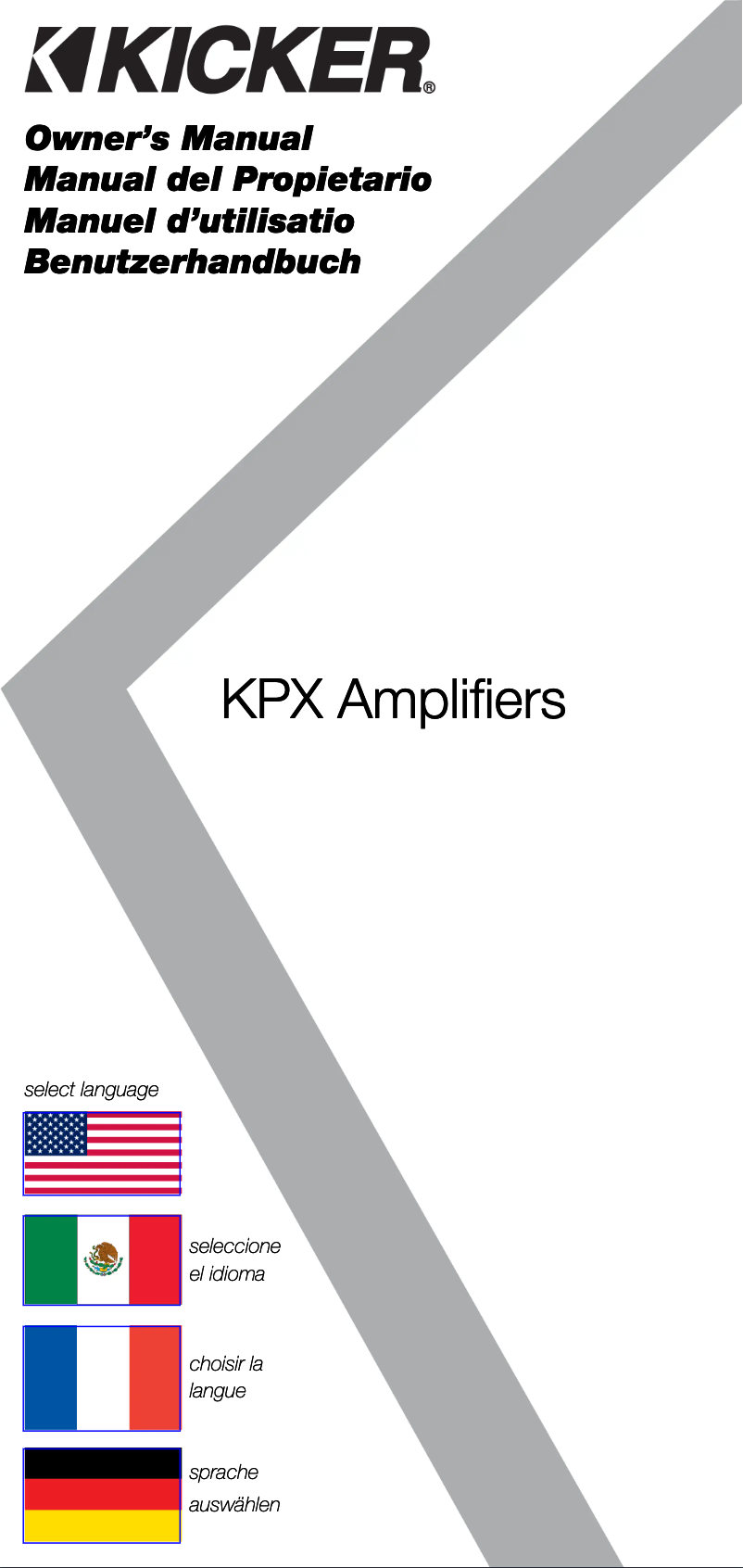 Image de la première page du manuel de l'appareil 51KPX300.4