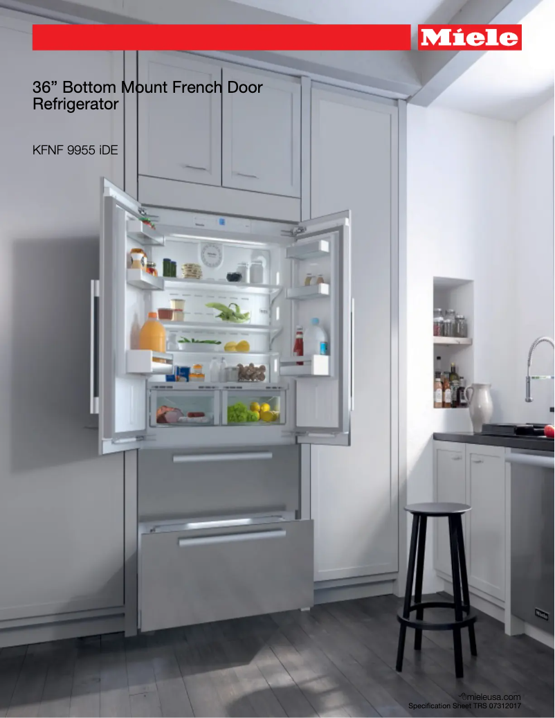 Image de la première page du manuel de l'appareil KFNF 9955 IDE