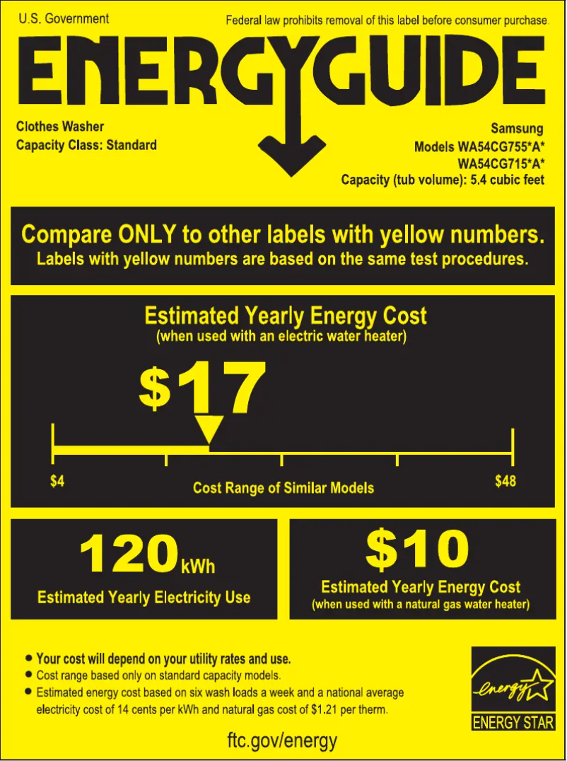 Image de la première page du manuel de l'appareil WA54CG7550AV
