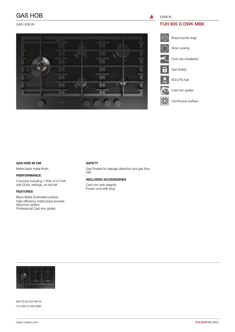 Image de la première page du manuel de l'appareil FUH 905 G DWK MBK