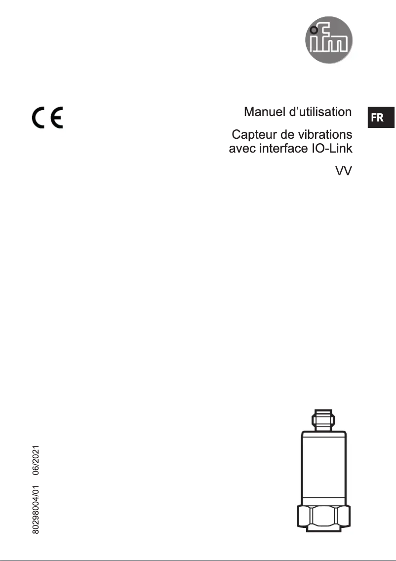 Página 1 del manual Manual de usuario IFM VVB011