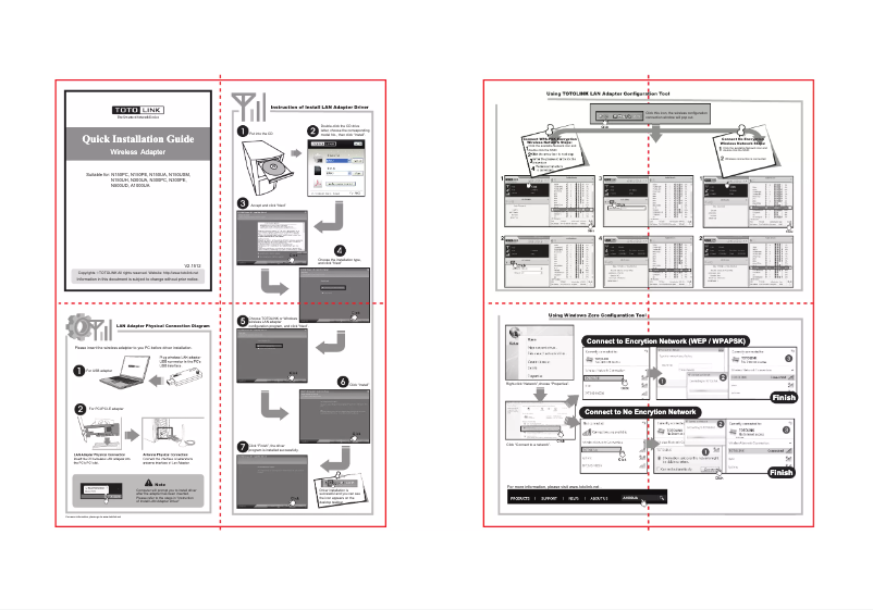Página 1 del manual Manual de usuario Totolink N150UH