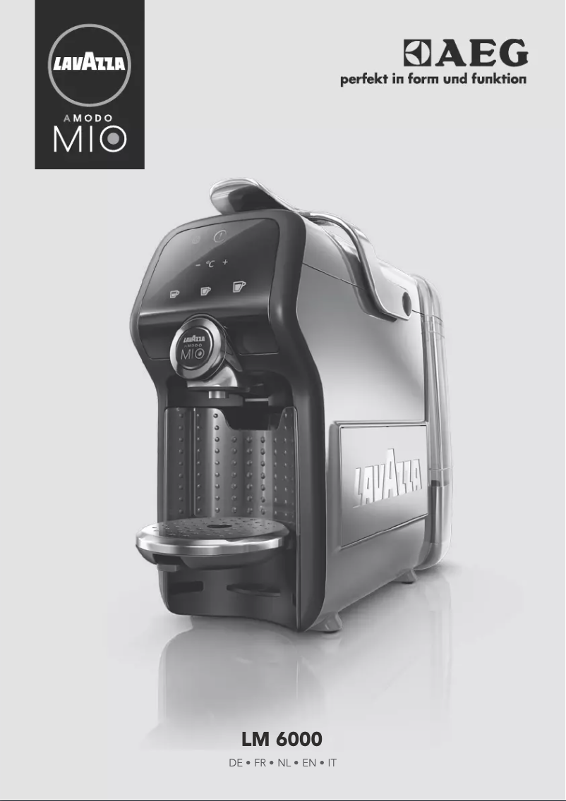 Page n°1 - Manuel utilisateur Lavazza Magia LM 6050