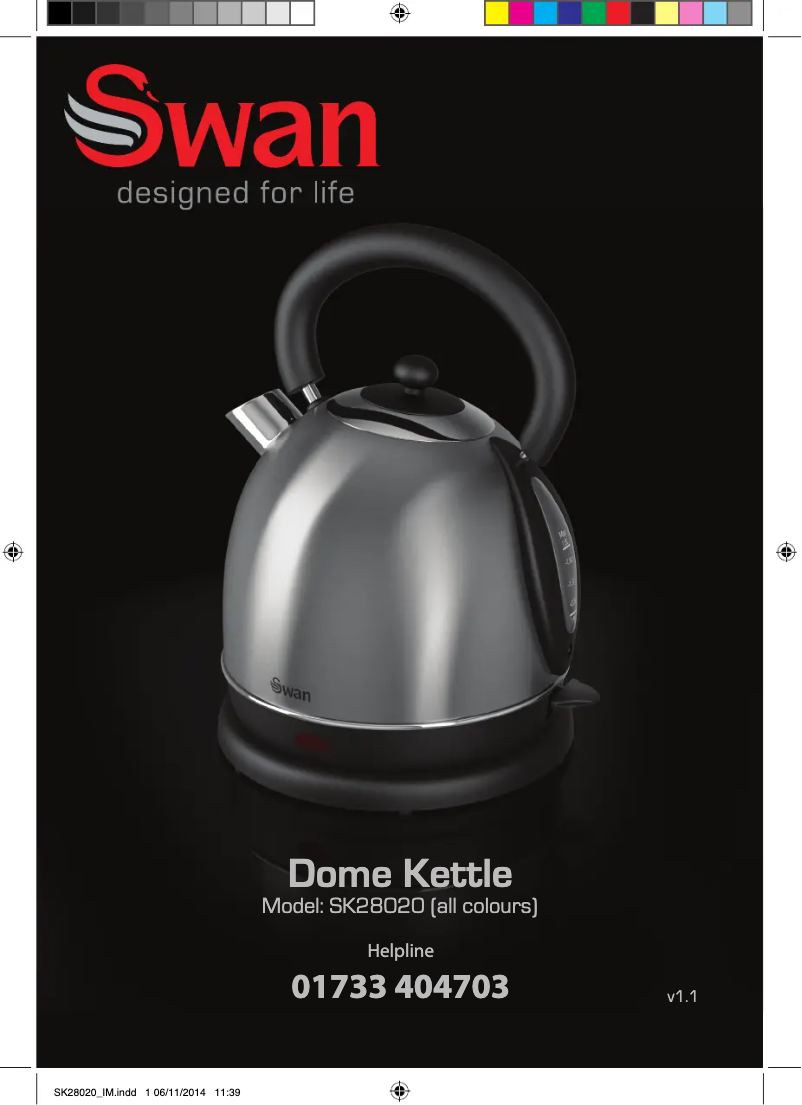 Page 1 de la notice Manuel utilisateur Swan SK28020