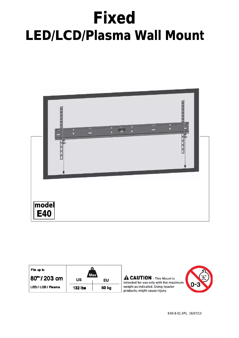 Page 1 de la notice Manuel utilisateur Barkan E40