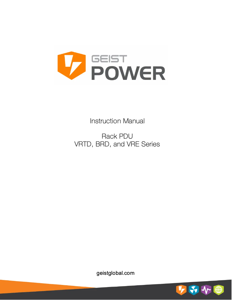 Página 1 del manual Manual de usuario Geist BRDN080-1034TL