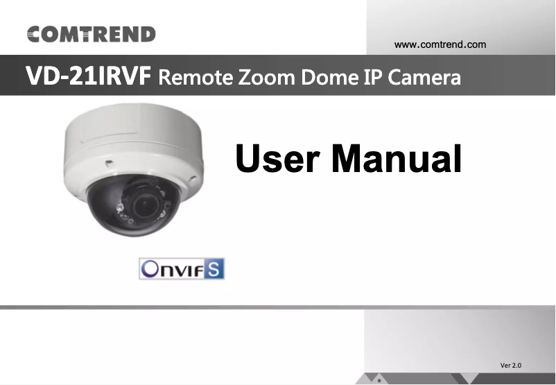 Page n°1 - Manuel utilisateur Comtrend VD-21IRVF
