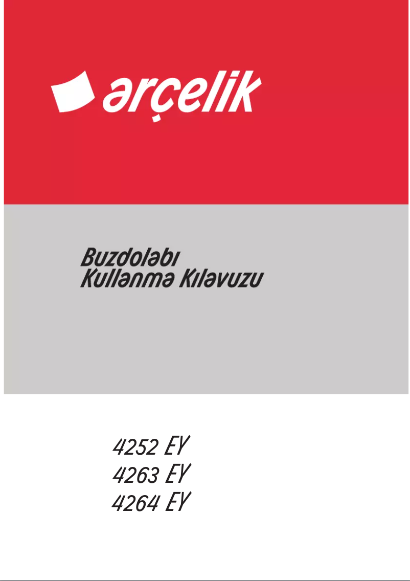 Image de la première page du manuel de l'appareil 4252 EY