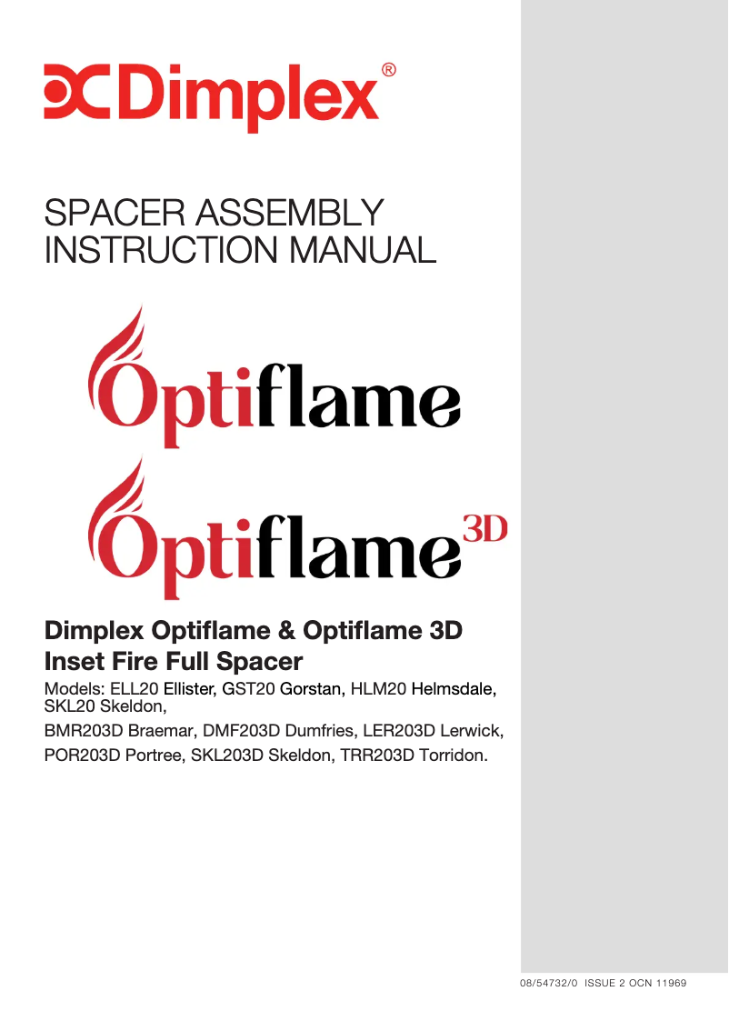 Image de la première page du manuel de l'appareil OSP005