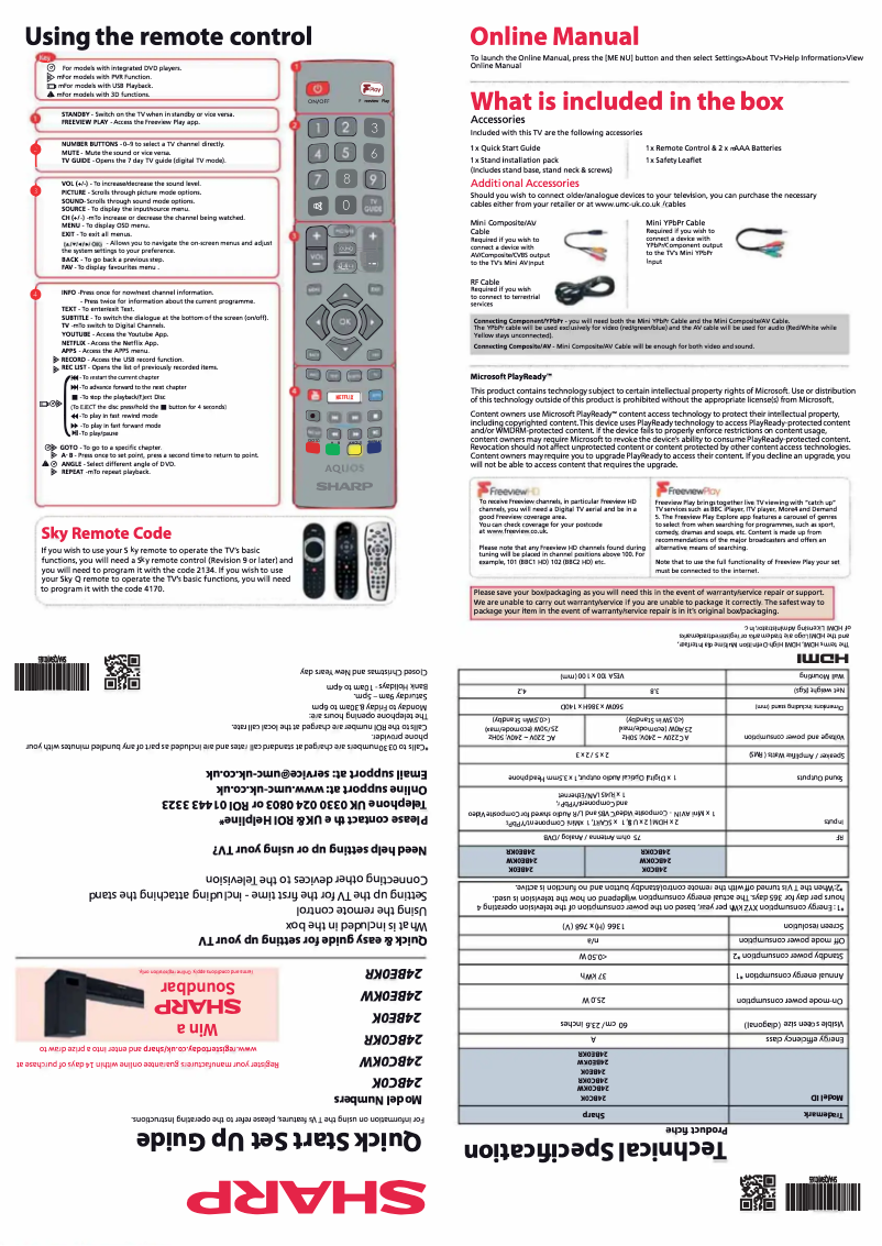 Image de la première page du manuel de l'appareil 24BC0K