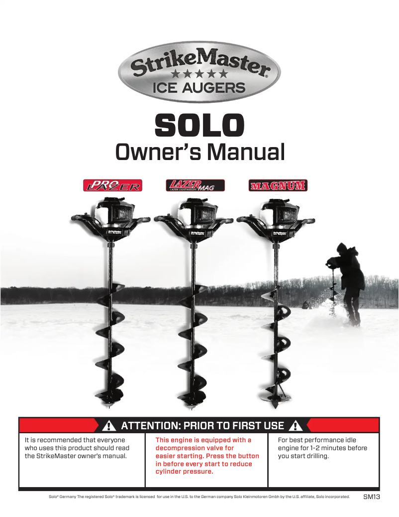 Page n°1 - Manuel utilisateur StrikeMaster Lazer Mag LM-6