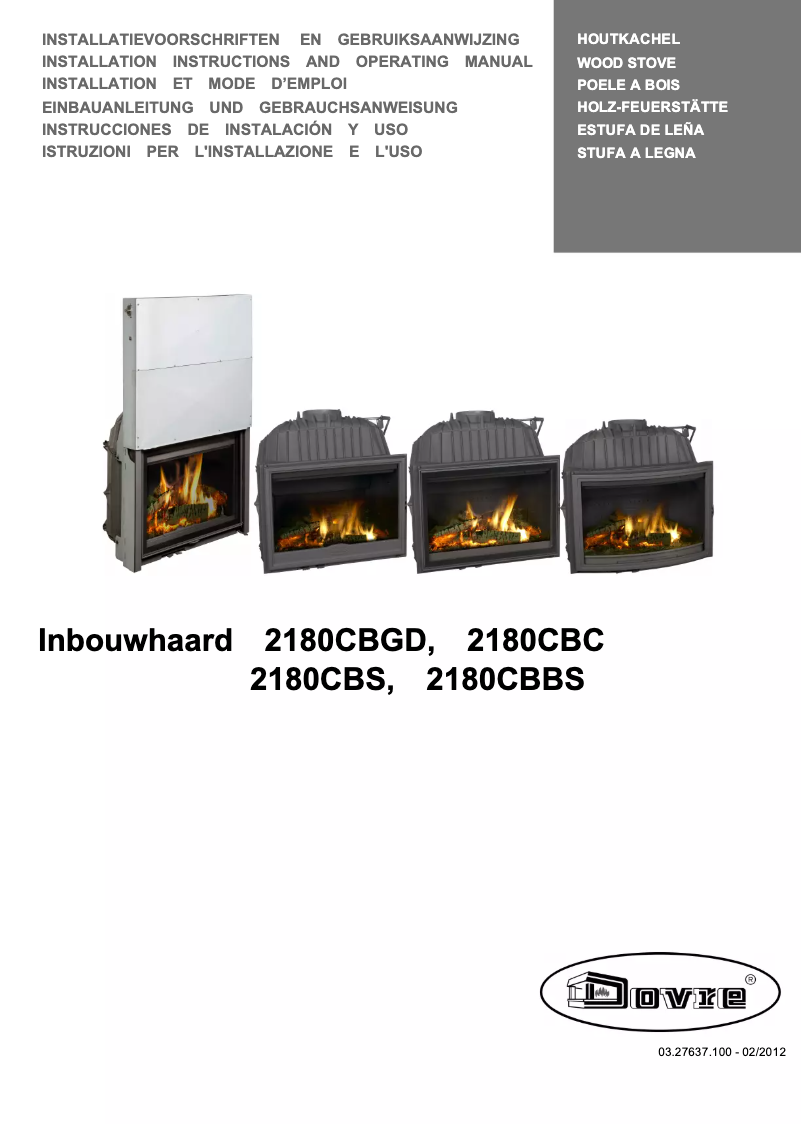 Image de la première page du manuel de l'appareil 2180CBGD