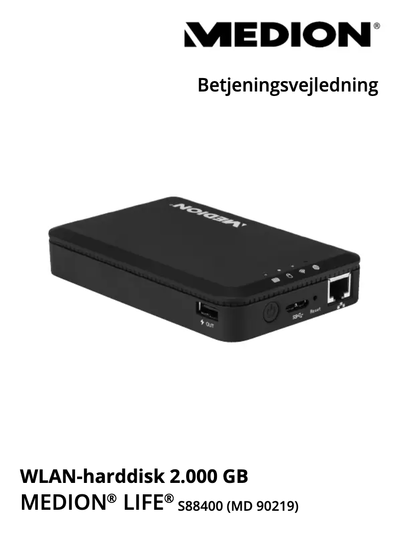 Image de la première page du manuel de l'appareil Life S88400 (MD 90219)