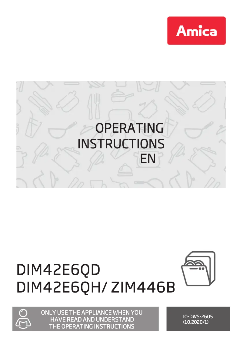 Imagen de la primera página del manual del dispositivo DIM42E6qD