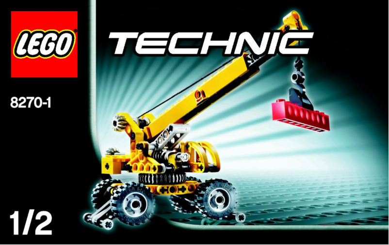 Page n°1 - Manuel utilisateur Lego Rough Terrain Crane