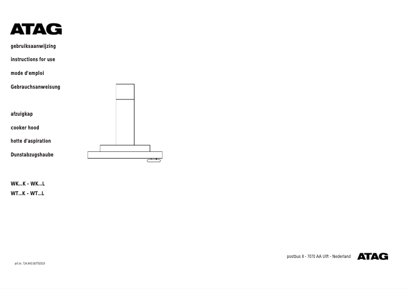 Image de la première page du manuel de l'appareil WT511KRVS