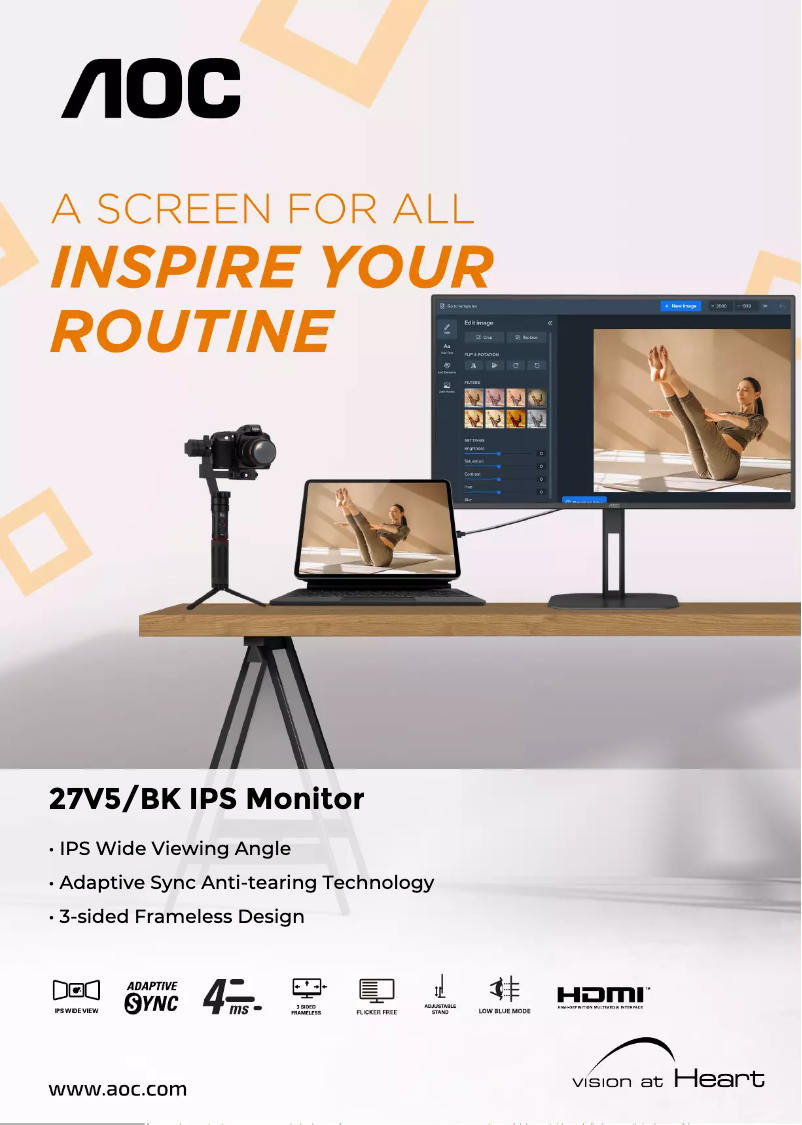 Image de la première page du manuel de l'appareil 27V5