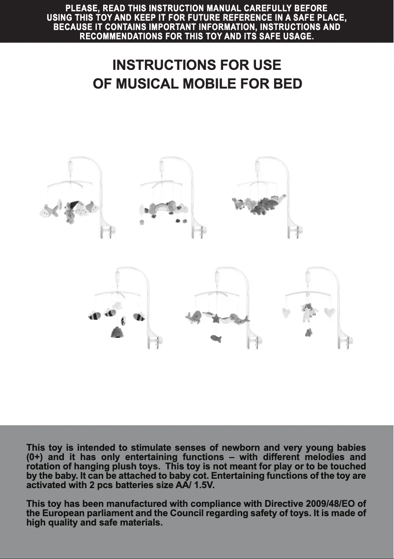 Image de la première page du manuel de l'appareil Dinos