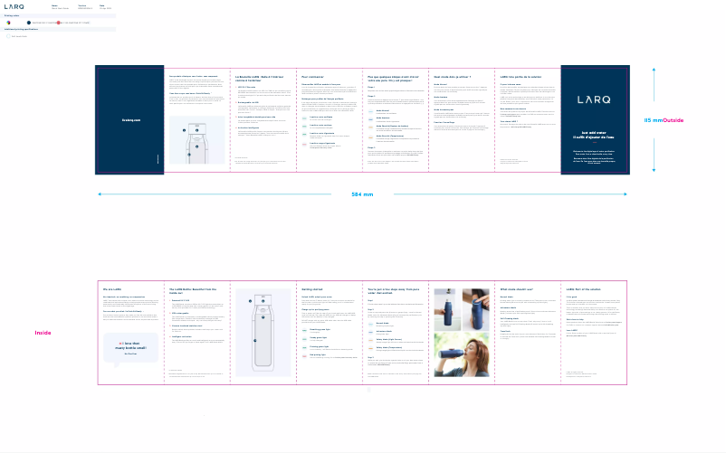 Page 1 de la notice Manuel utilisateur LARQ Monaco