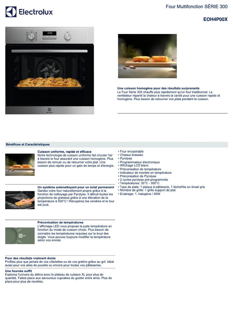 Image de la première page du manuel de l'appareil EOH4P00X