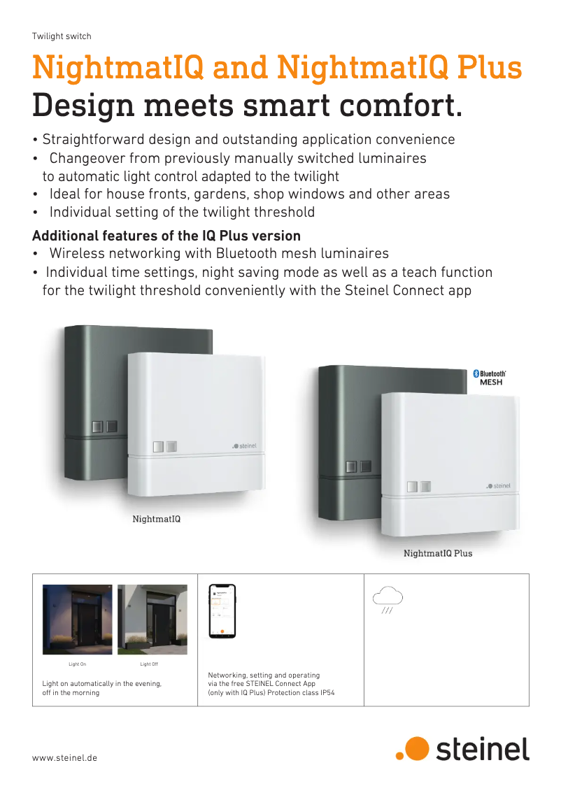 Page 1 de la notice Brochure Steinel TTS PRO