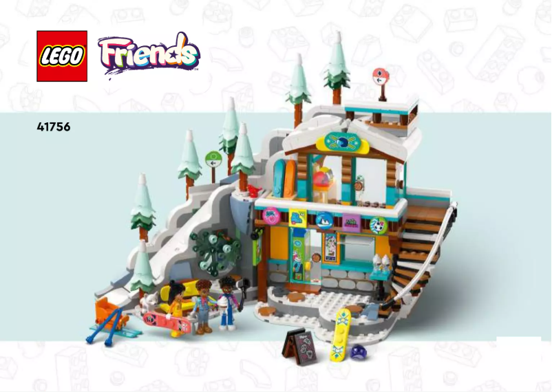 Page n°1 - Manuel utilisateur Lego Friends 41756
