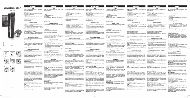 Image de la première page du manuel de l'appareil Wtech T800E