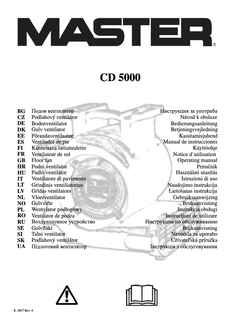 Image de la première page du manuel de l'appareil CD 5000