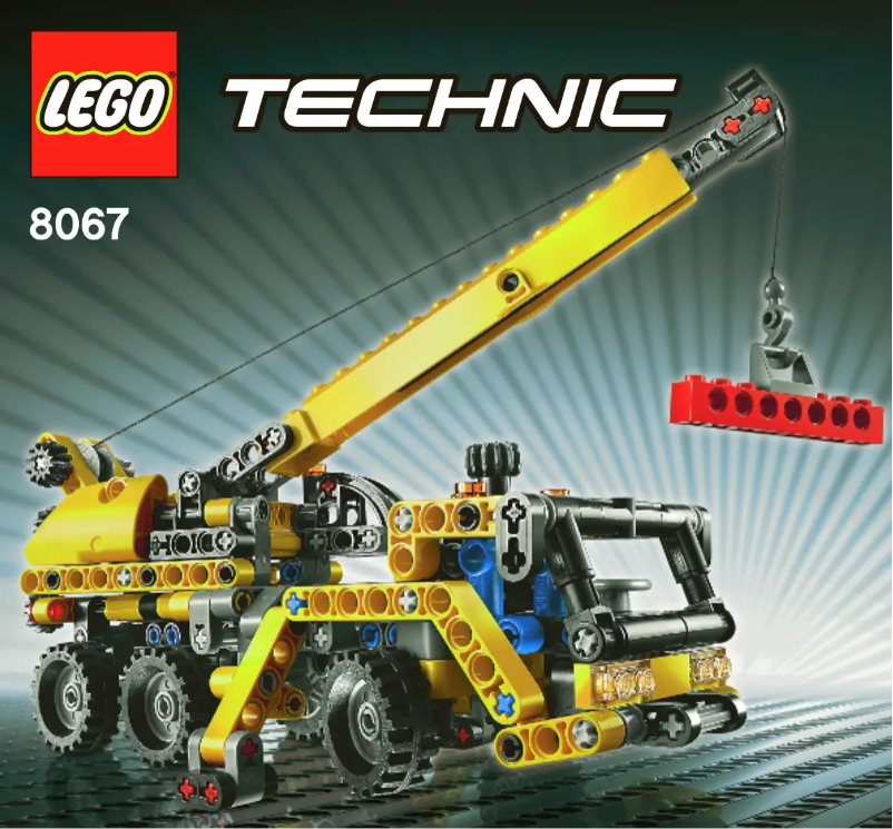 Page 1 de la notice Manuel utilisateur Lego Technic 8067