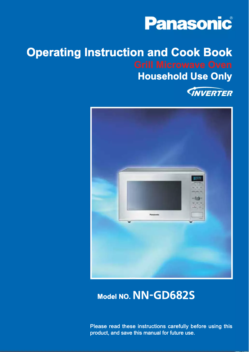Page n°1 - Manuel utilisateur Panasonic NN-GD682S