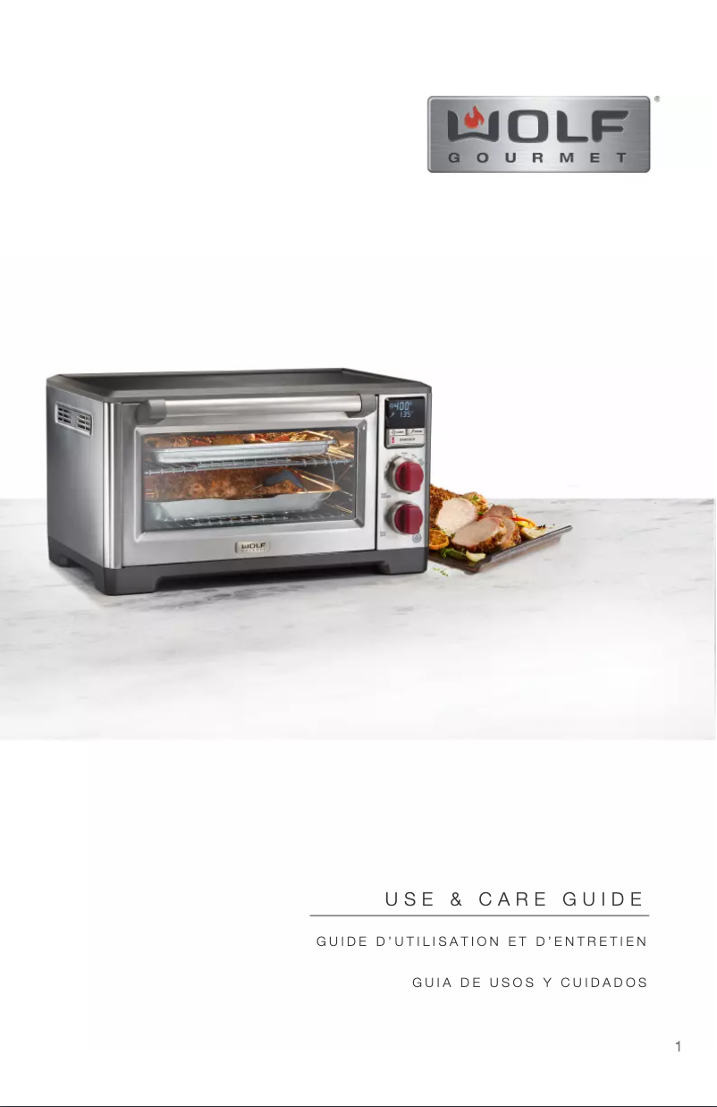 Página 1 del manual Manual de uso y mantenimiento Wolf WGCO170S
