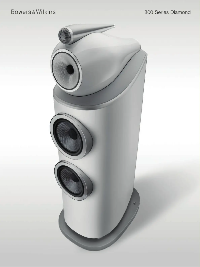 Página 1 del manual Folleto Bowers & Wilkins 804 D4
