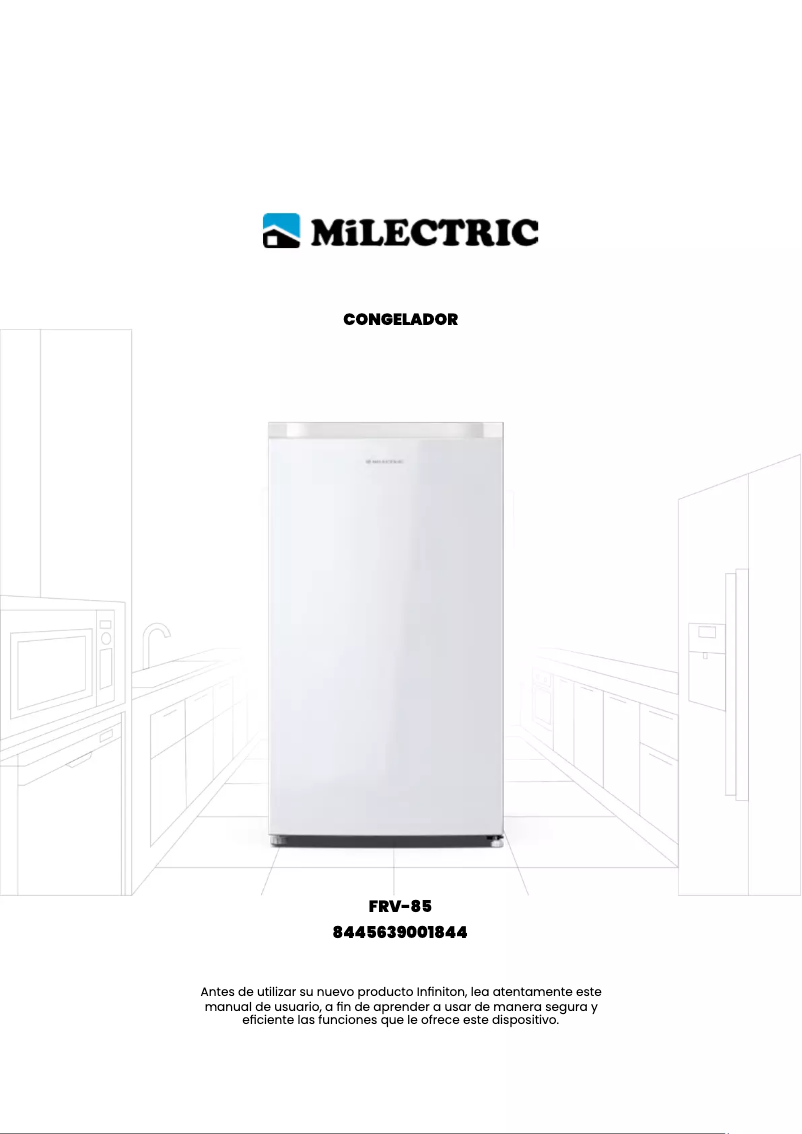 Página 1 del manual Manual de usuario Milectric FRV-85