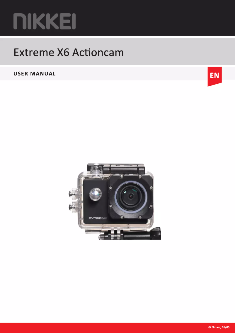 Imagen de la primera página del manual del dispositivo Extreme X6