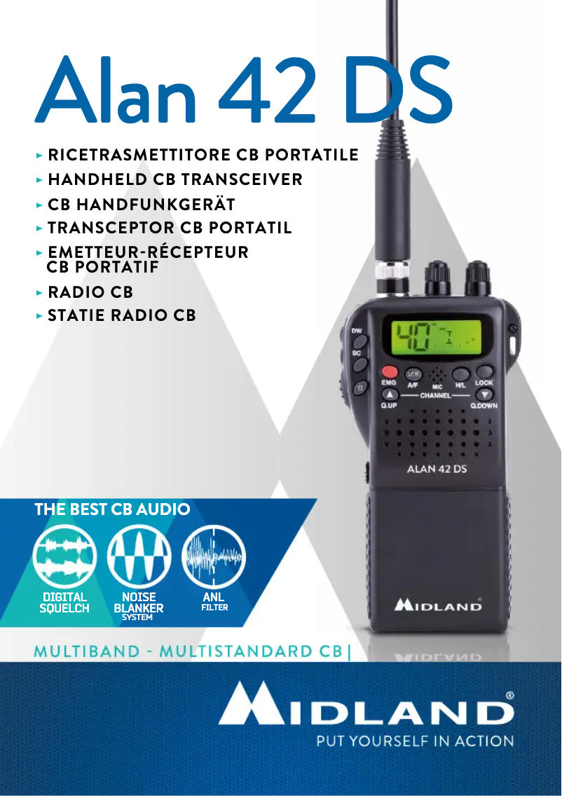 Page n°1 - Manuel utilisateur Midland Alan 42 DS