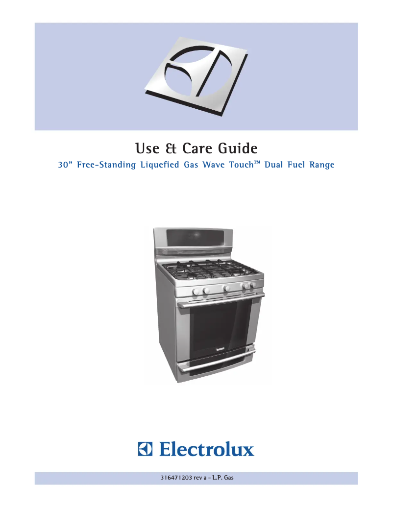 Page n°1 - Manuel utilisateur Electrolux EW3LDF65GB