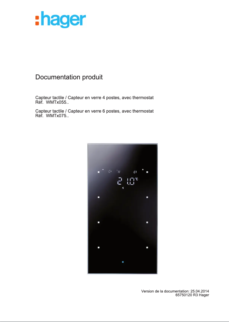 Image de la première page du manuel de l'appareil WMT20555