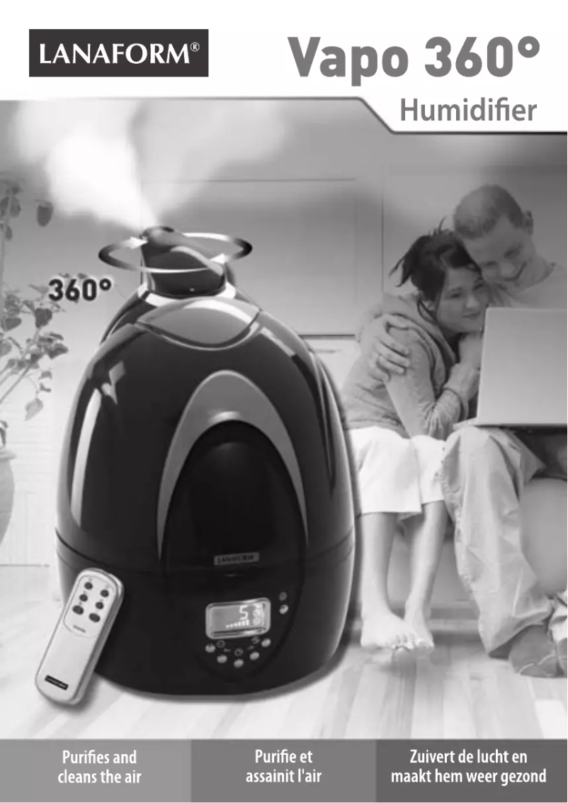 Image de la première page du manuel de l'appareil Vapo 360