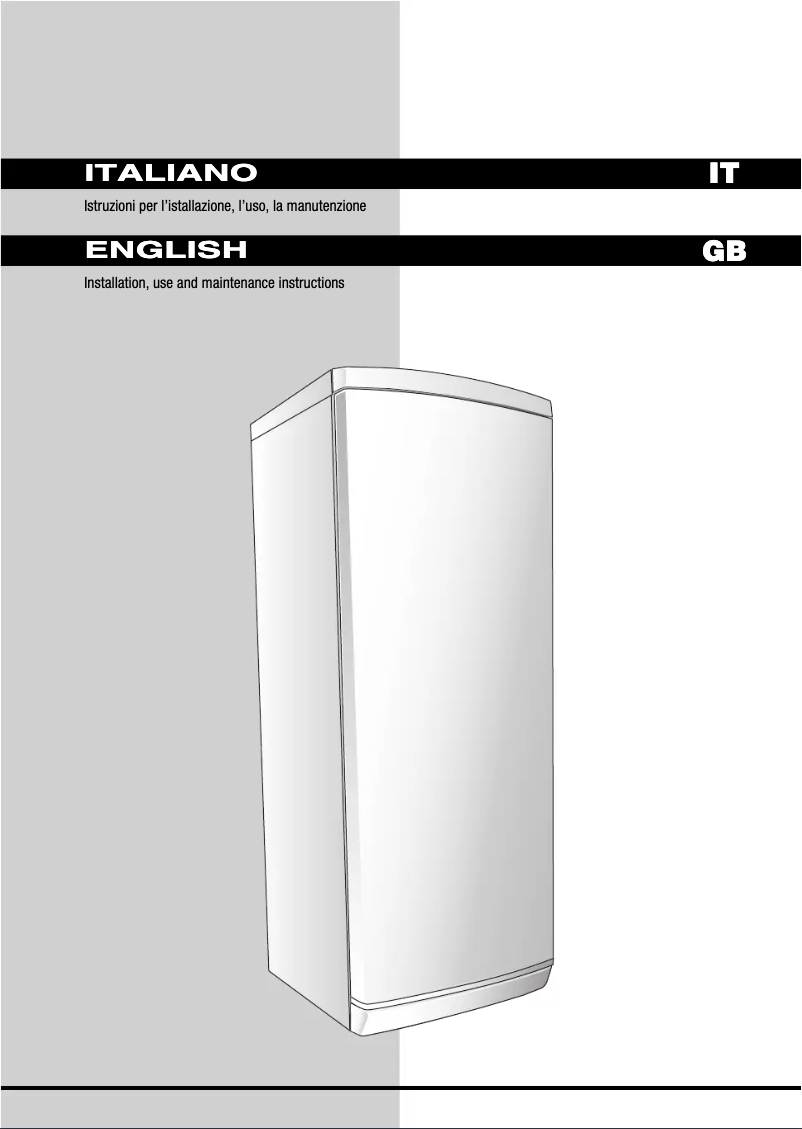 Page n°1 - Manuel utilisateur Bompani BOMP104/B