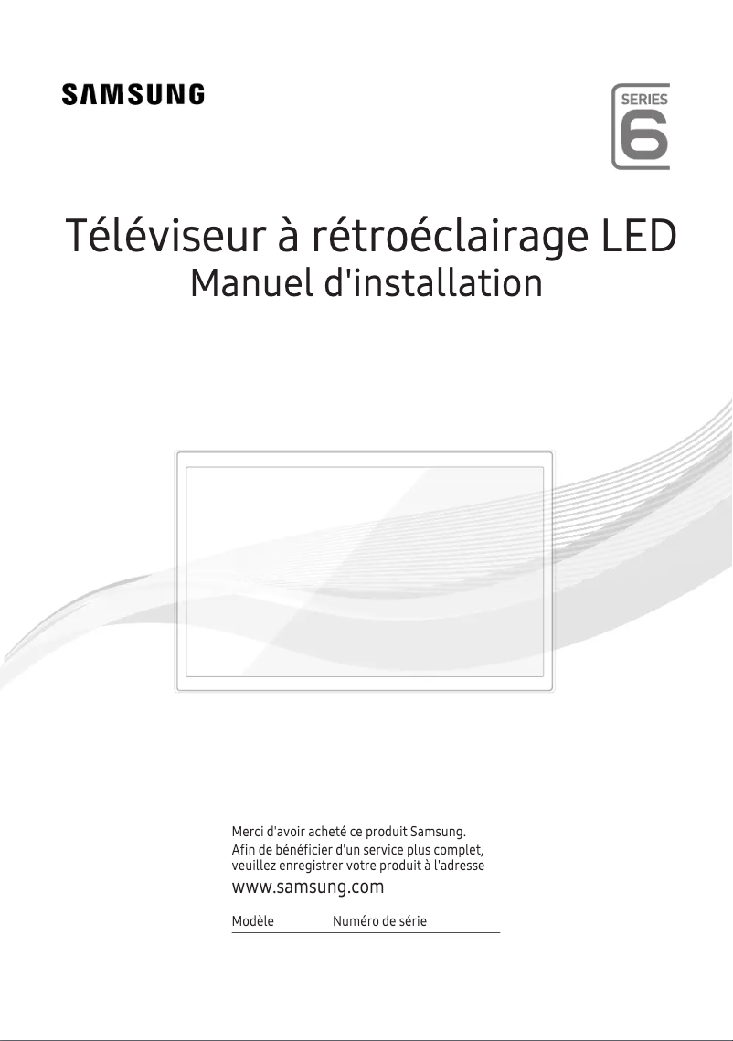 Page 1 de la notice Mode d'emploi Samsung HG28EE690AB