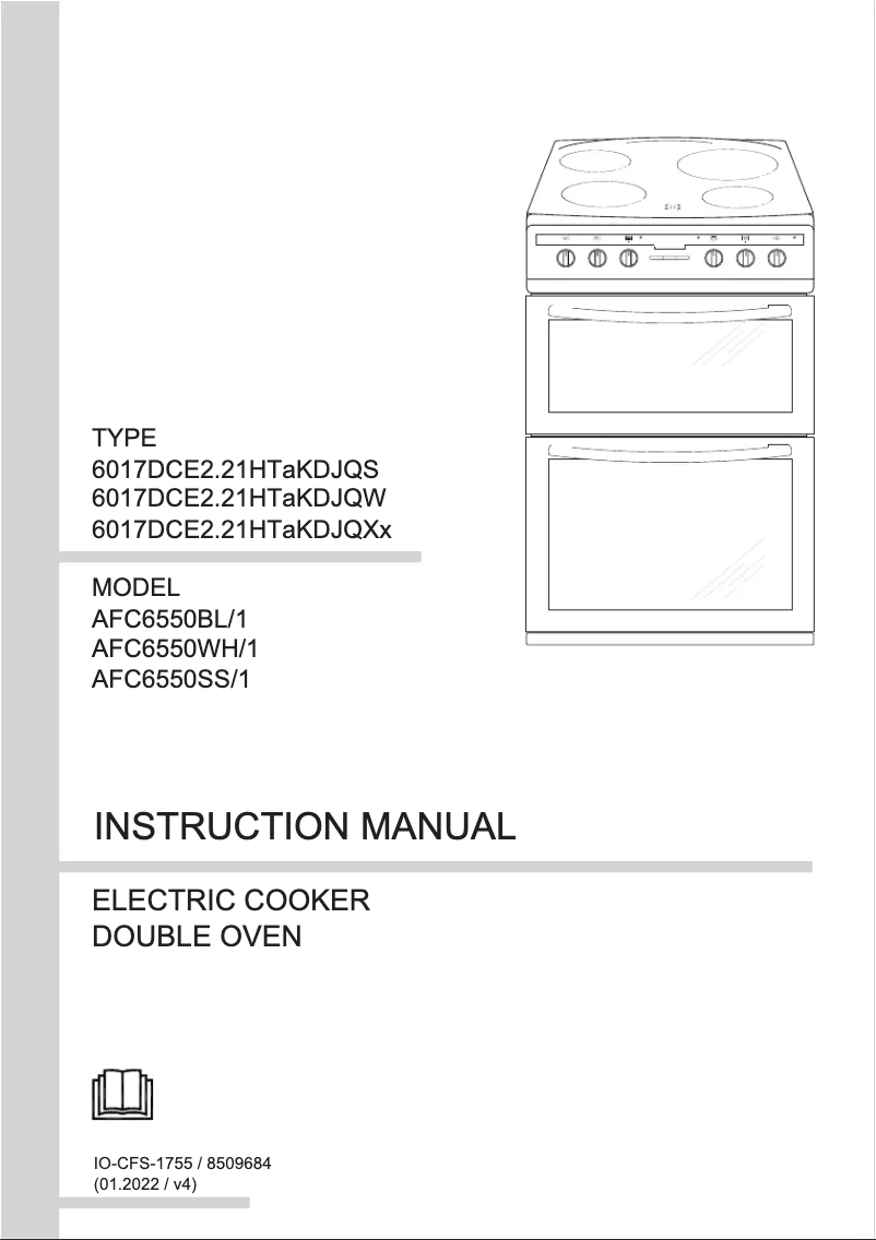 Page 1 de la notice Manuel utilisateur Amica AFC6550SS