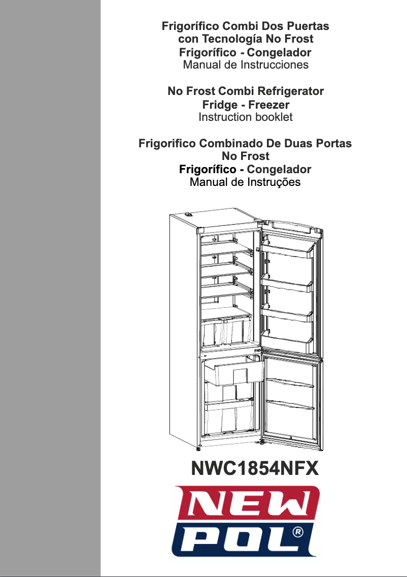 Page 1 of the manual User Manual New Pol NWC1854NF